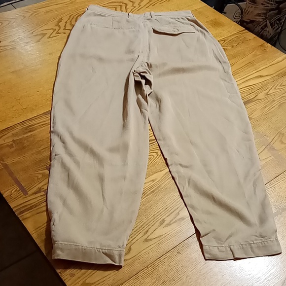 EVERLANE WOMEN'S Pants Slacks Trousers TAN BEIGE Casual Work 8 KHAKI - Picture 5 of 9